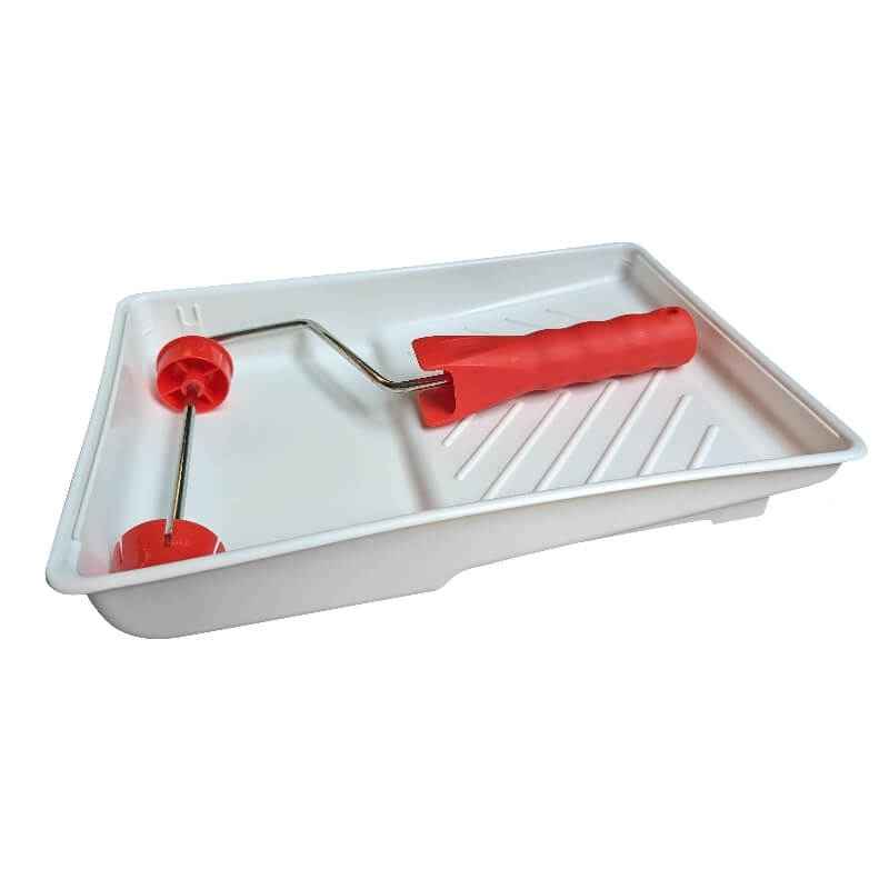 7" Roller and Tray 7" x 12" White