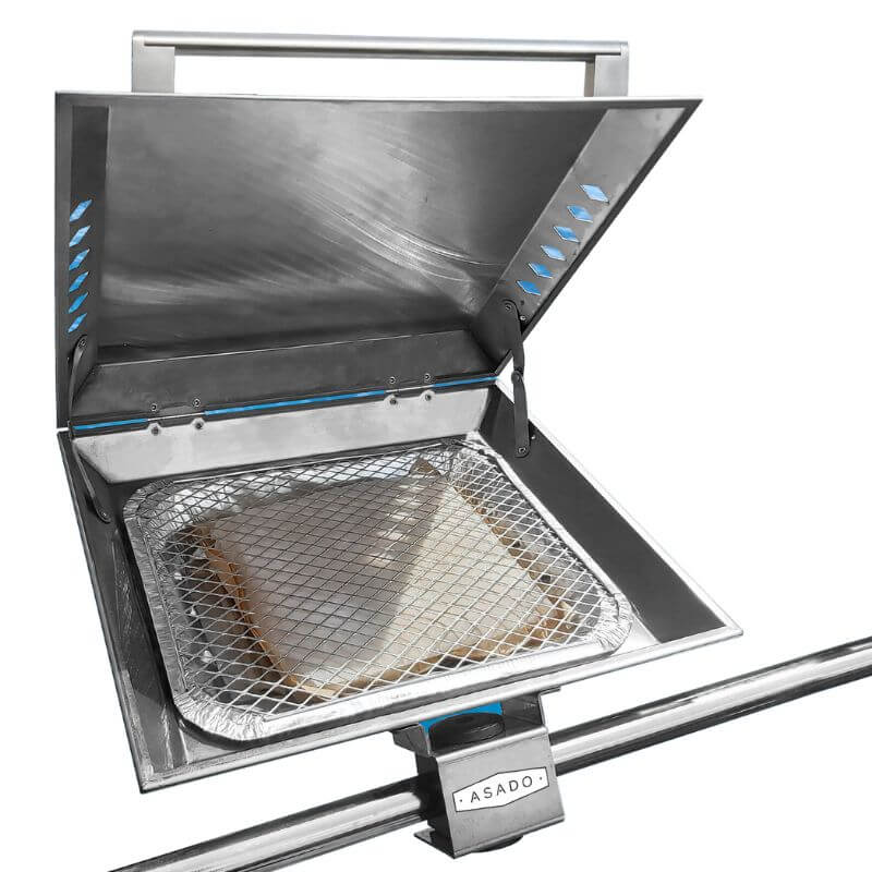 Asado Boat BBQ with Lid