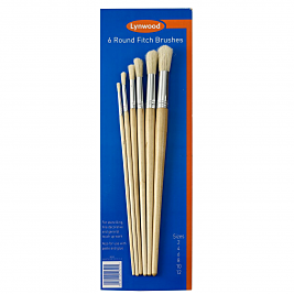 Round Fitch Paint Brush No. 6
