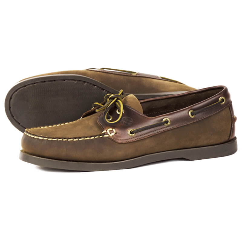 Apache Moose Gybe Deck Shoe Bark
