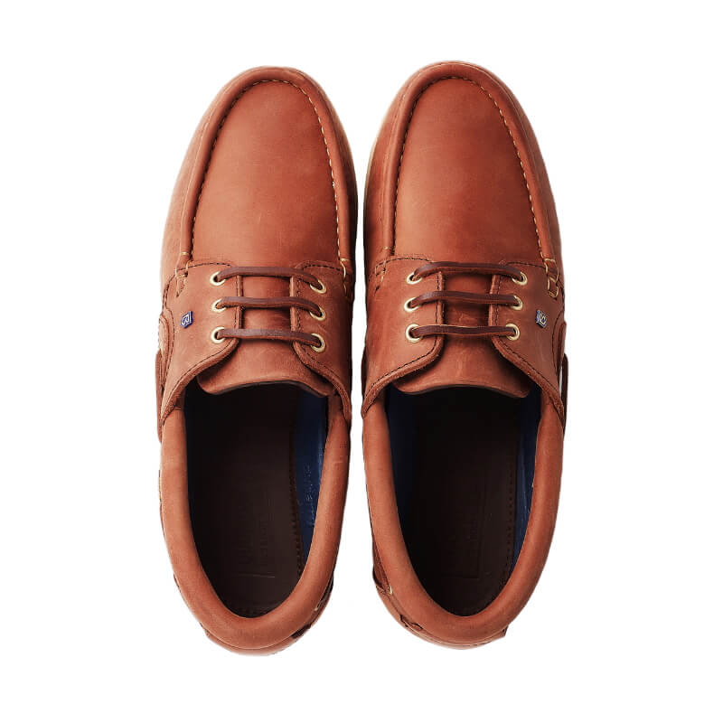 Dubarry Commodore Xtra Lite Deck Shoe Size 44 Chestnut