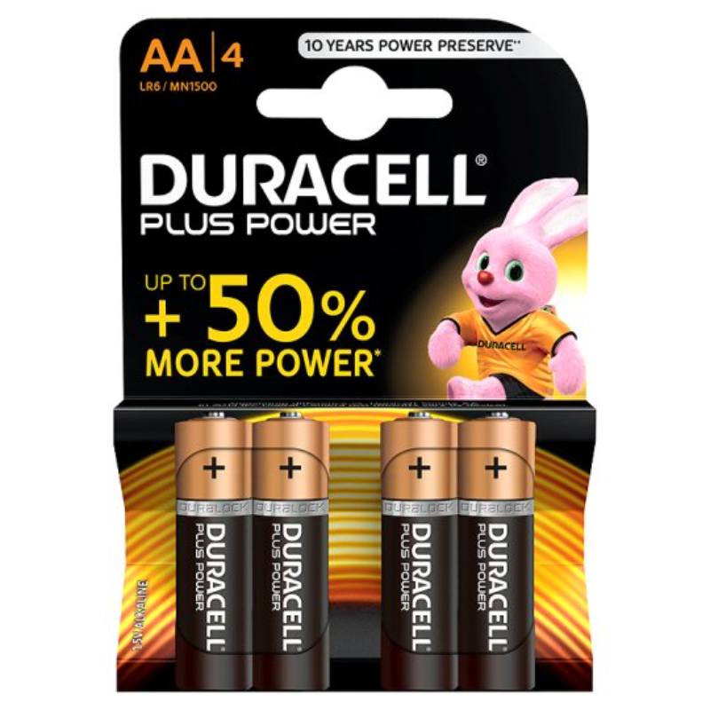 Duracell AA Battery 4 Pack