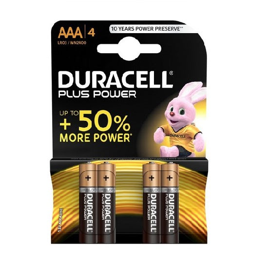 Duracell AAA Battery 4 Pack