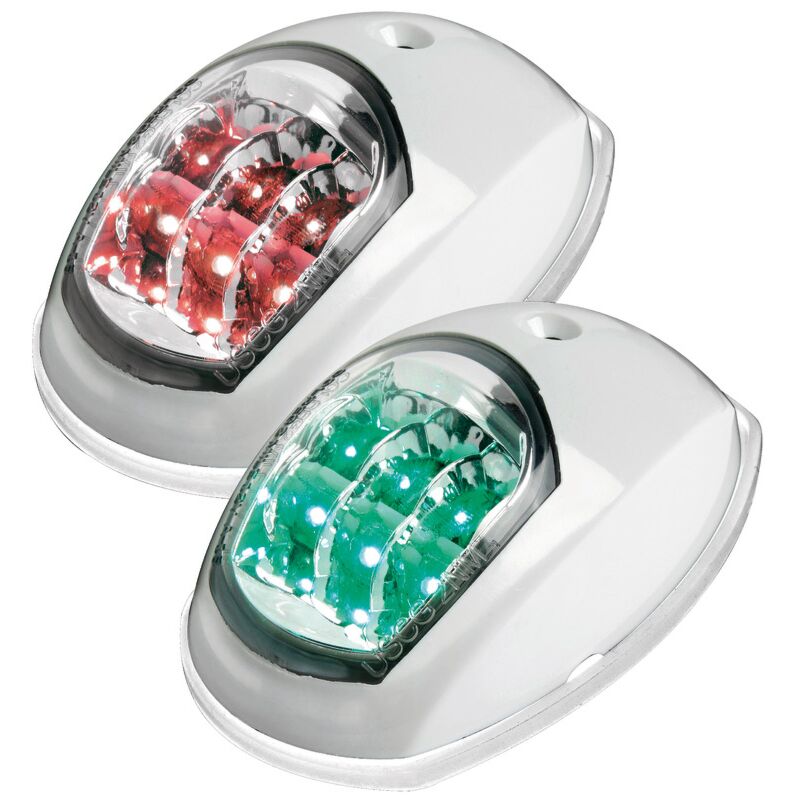 EVOLED LED Nav Light set Port and Stbd (White)