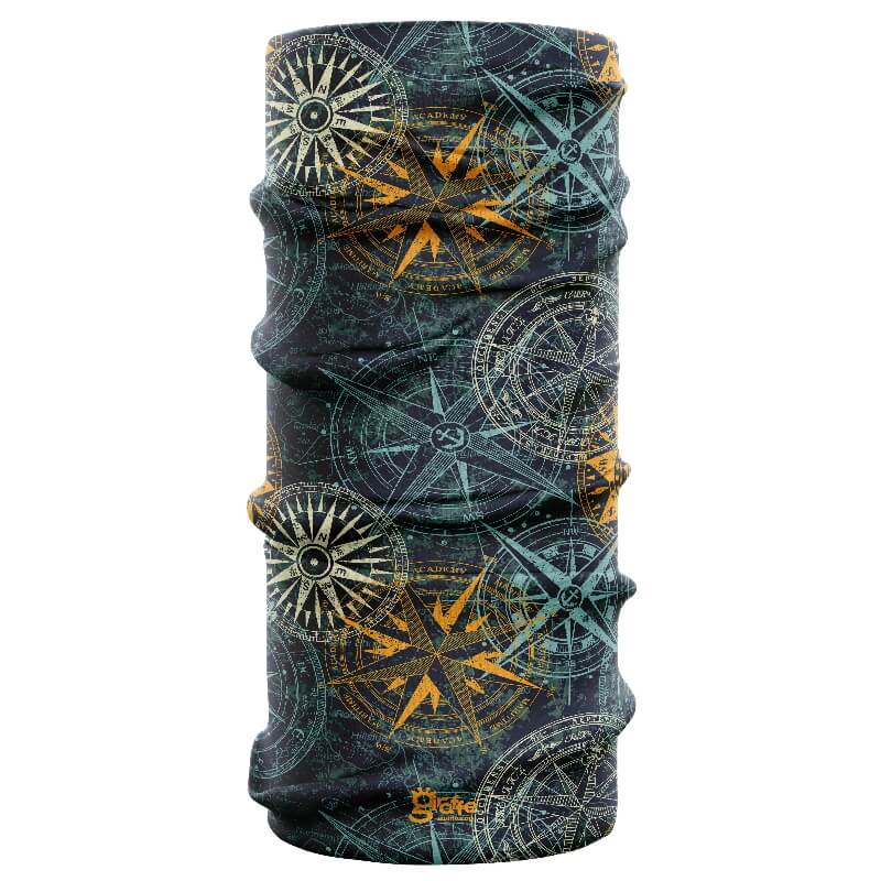 Giraffe Snood Multifunctional Headwear - Vintage Compass