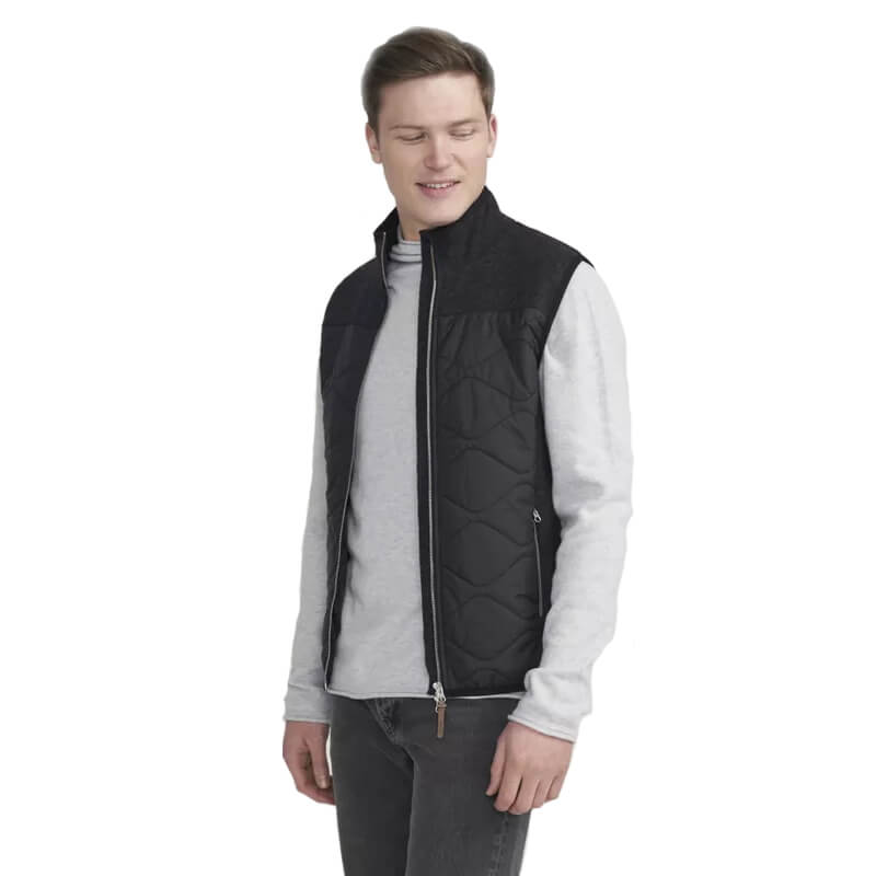 Holebrook Moses Vest Anthracite Mel M
