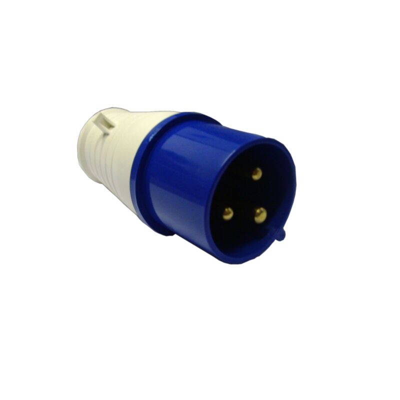 Shore Power Male Site Plug 16A 220-250V Splashproof to IP44