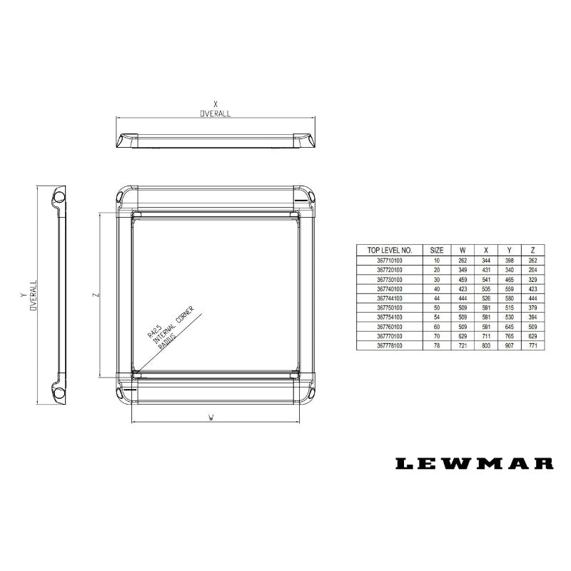 Lewmar Roller Shade
