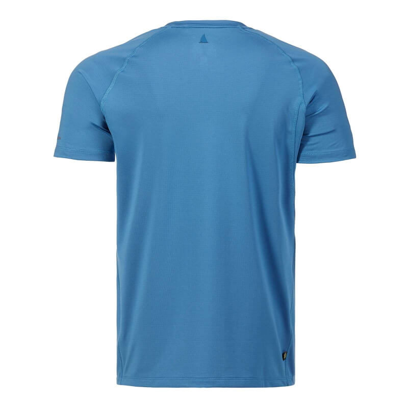 Musto Evolution Sunblock Vallarta Blue T-Shirt - Small
