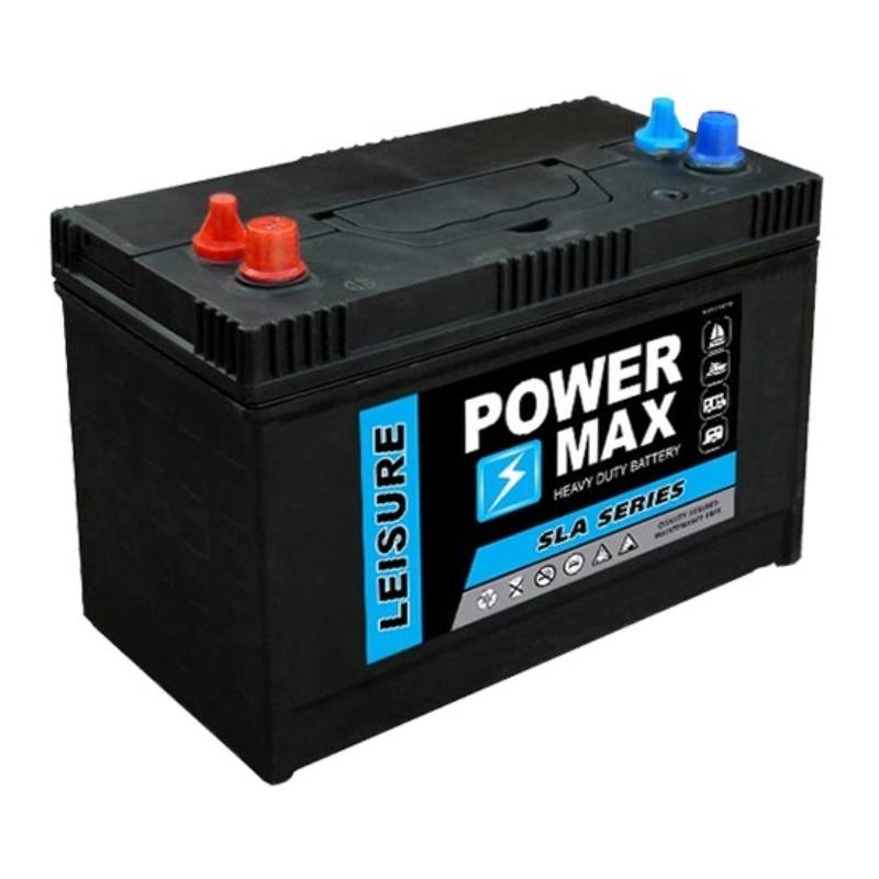 Powermax Battery Sealed 12V 110/85 AH Heavy Duty SLA Series Blue