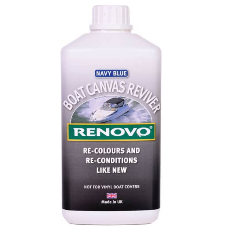 Renovo Navy Boat Canvas Reviver - 1L