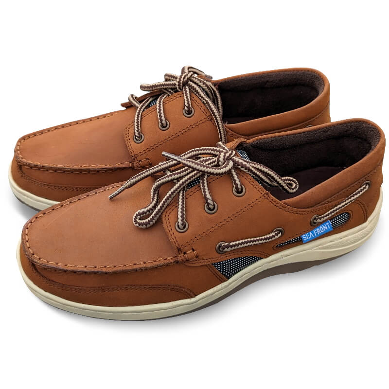 Sea Front Hurst Deck Shoe Brown