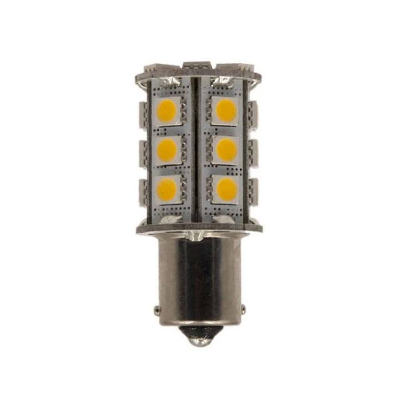 Single Contact Base Interior Bulb 21LED BA15s Warm White 279 Lumen