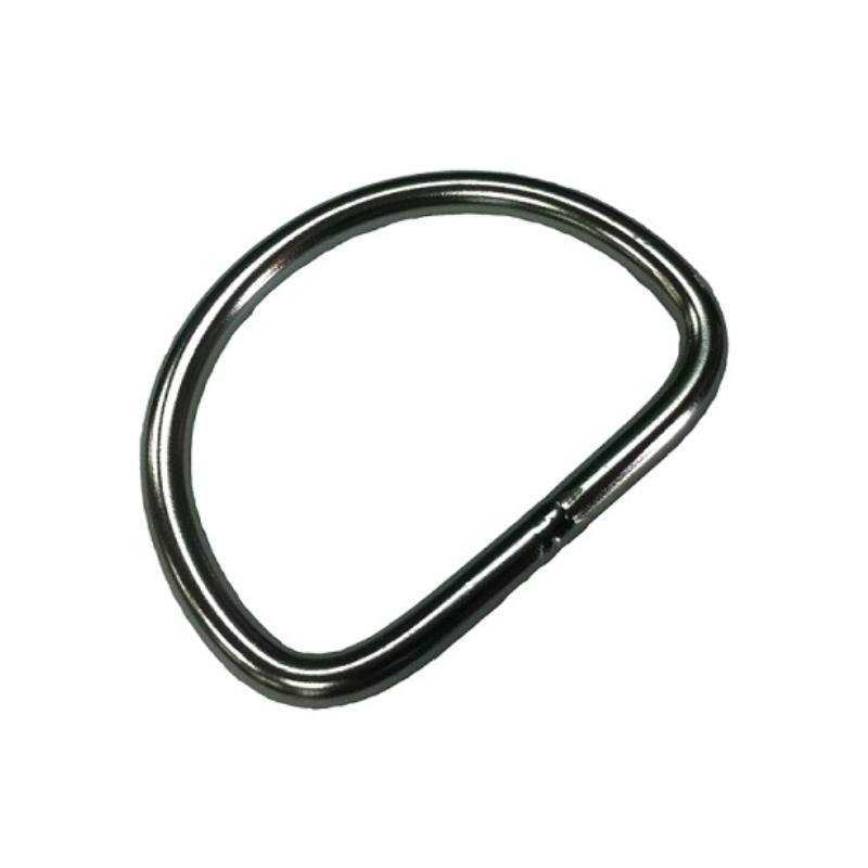 Sea Sure Stainless Steel D-Ring - 25mm x 20mm x 4.8mm
