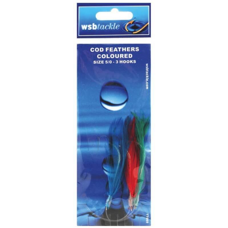 WSB Cod Feather 3 Hook
