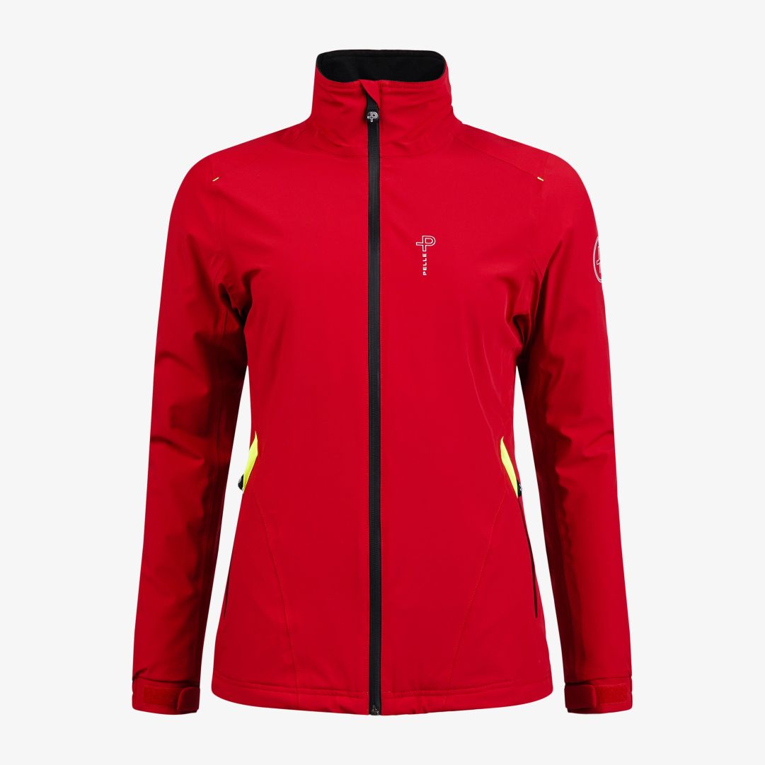 W Crew Jacket, Race red