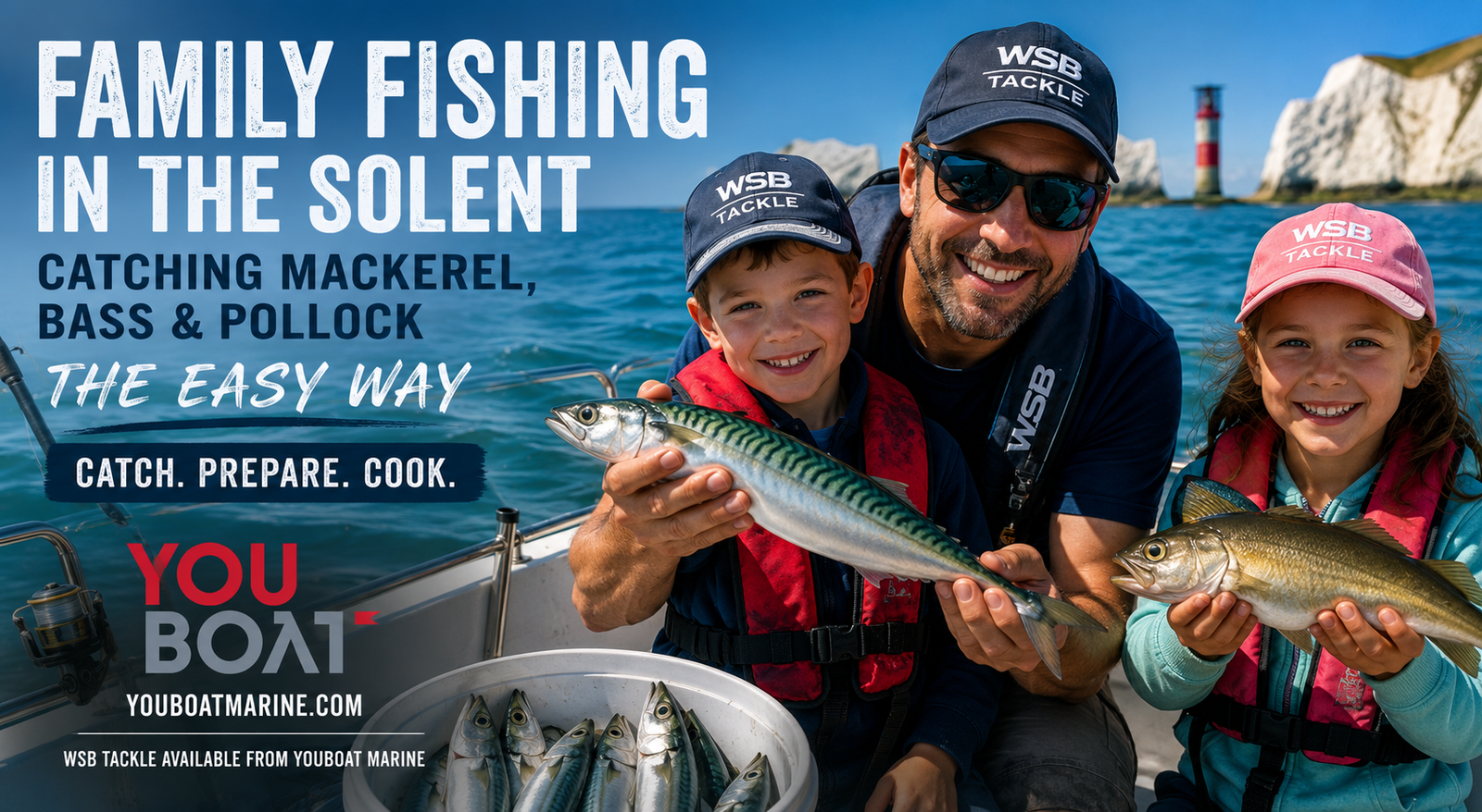 Family fishing - from entertaining the kids to dishing up dinner.