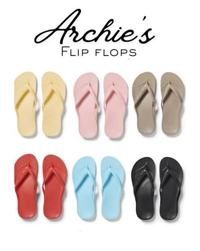 Archies - The Flip Flops your feet will thank you for.