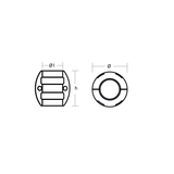BA / Tecnoseal Shaft Anode Zinc 2" (50.8mm) SH051