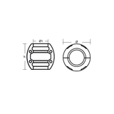 Tecnoseal Shaft Anode Zinc 75mm SH075