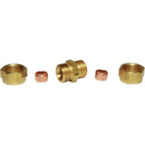 Brass Straight Coupling
