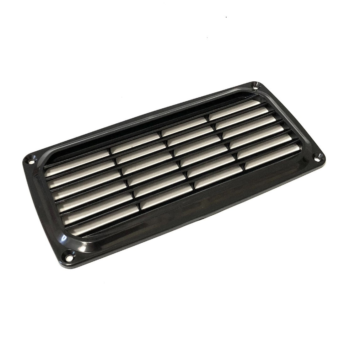 C Quip ABS White Louvered Vent 201 x 101mm