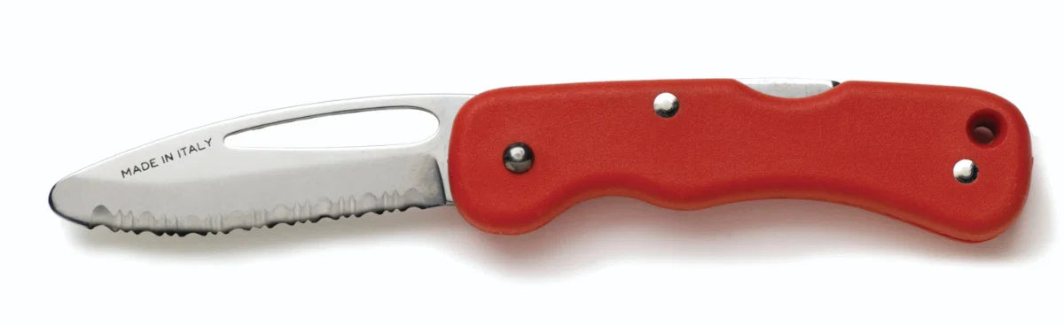 MAC Rescue Knife -Locking- No Hook - Red