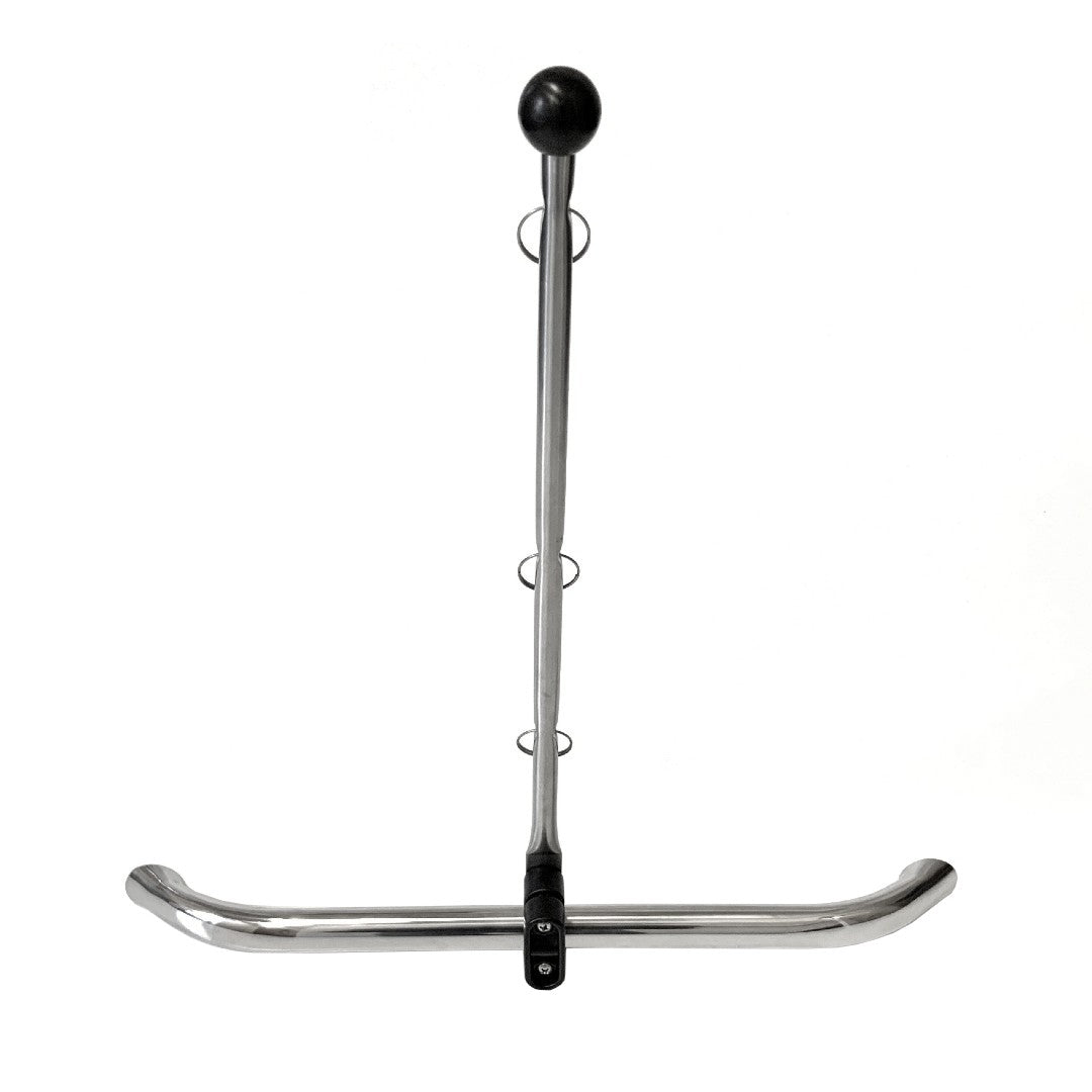 Burgee Staff Rail Mount Stainless Steel 394mm Long