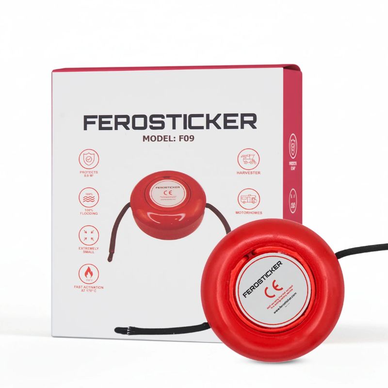 Ferosticker Self Sensing Fire Extinguisher Device F09-1