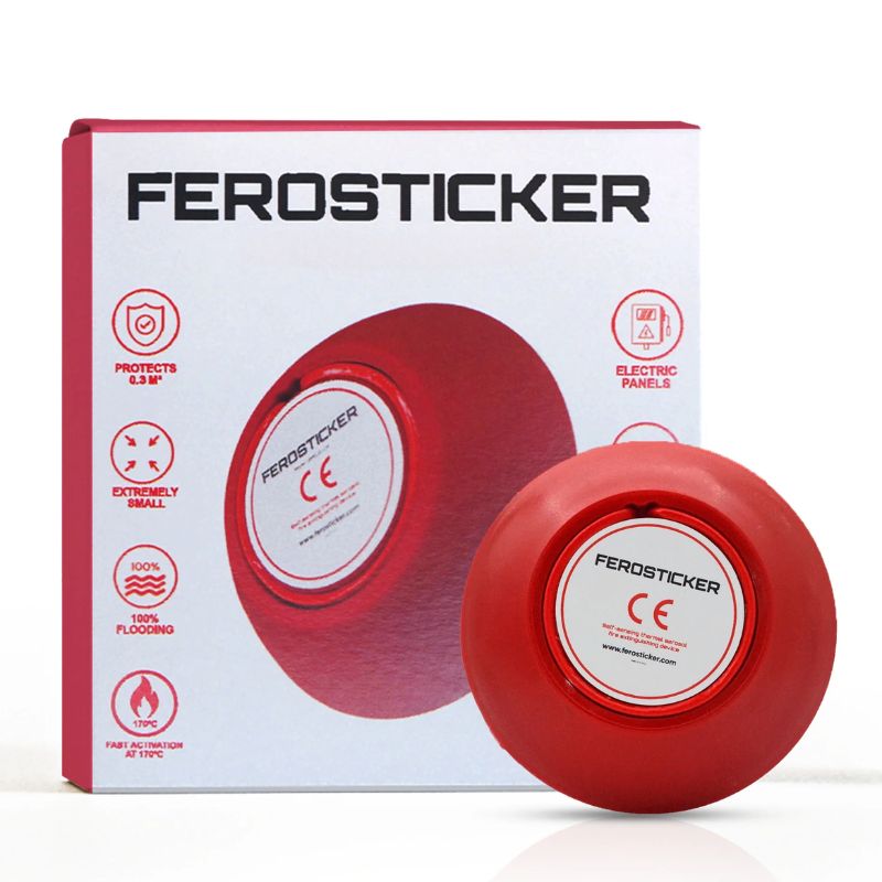 Ferosticker Self Sensing Fire Extinguisher Device F03-1