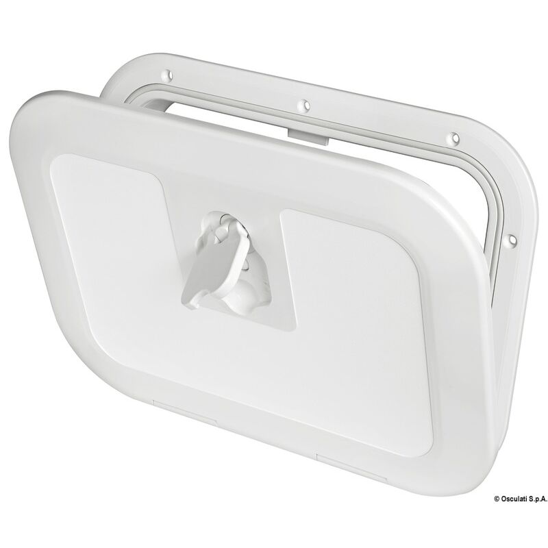 Marathon Flush Inspection Hatch White 180° Opening