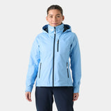 Helly Women's Crew Hooded Midlayer Jacket 2.0 Bright Blue
