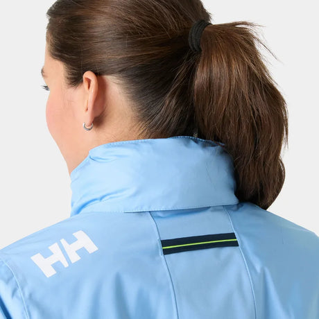 Helly Women's Crew Hooded Midlayer Jacket 2.0 Bright Blue