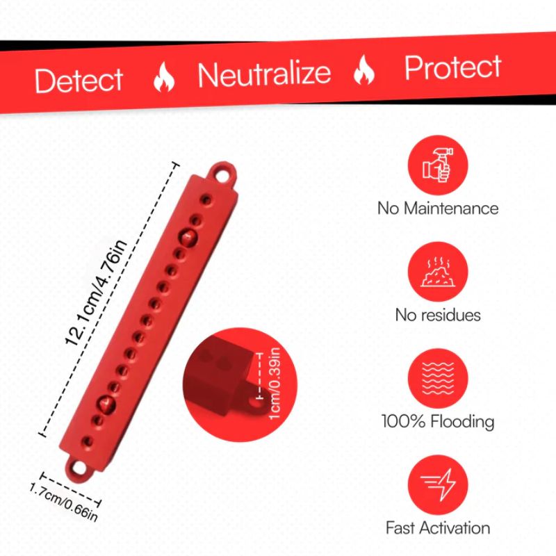 Ferosticker Self Sensing Fire Extinguisher Device F01-1