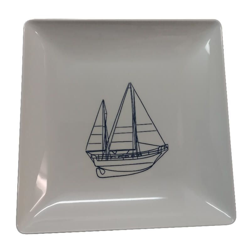 Welcome On Board Melamine Kitchen Ware