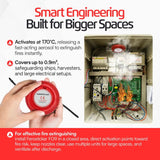 Ferosticker Self Sensing Fire Extinguisher Device F09-1