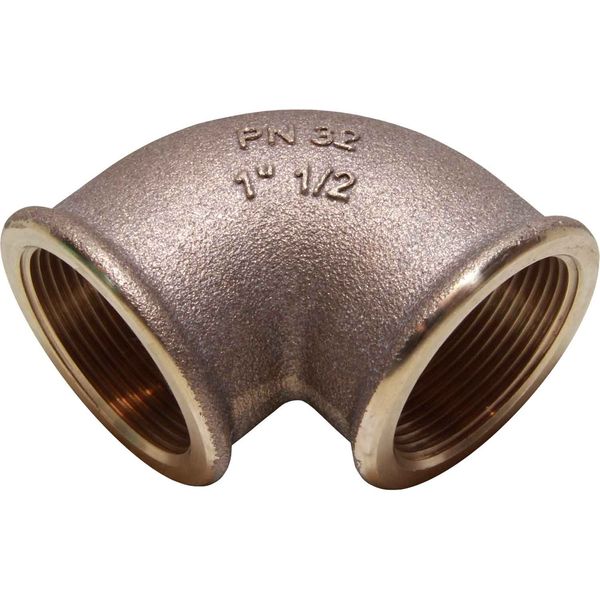 Bronze Elbow 90 Degree Female to Female