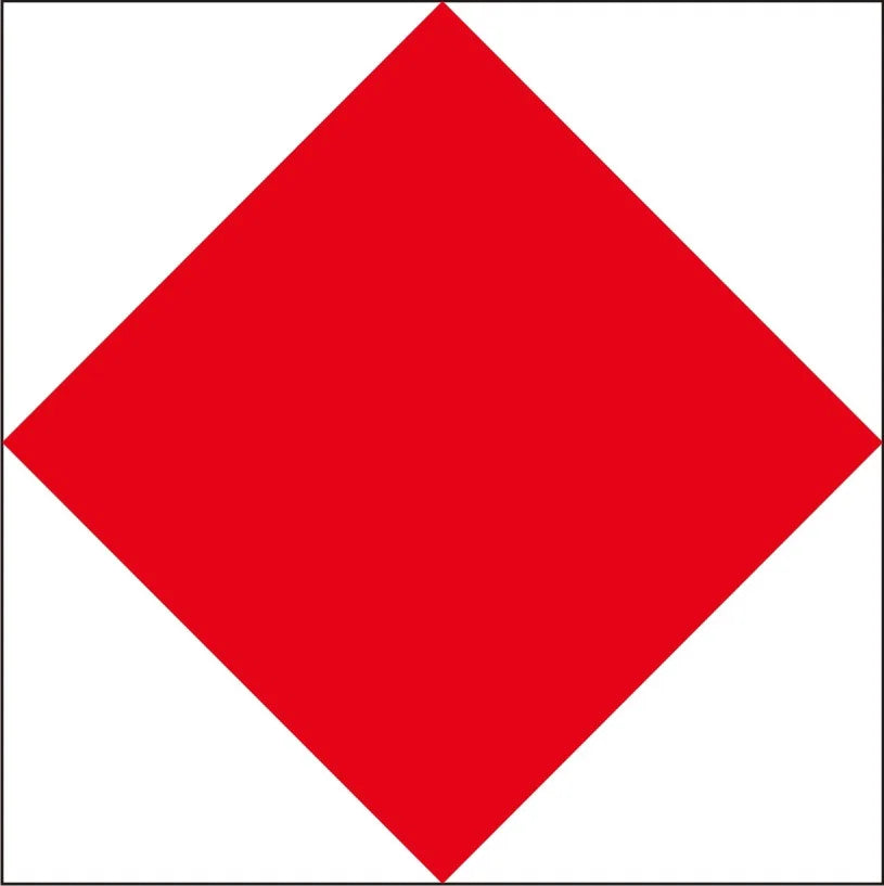 Code Flag "F" 30cm x 45cm