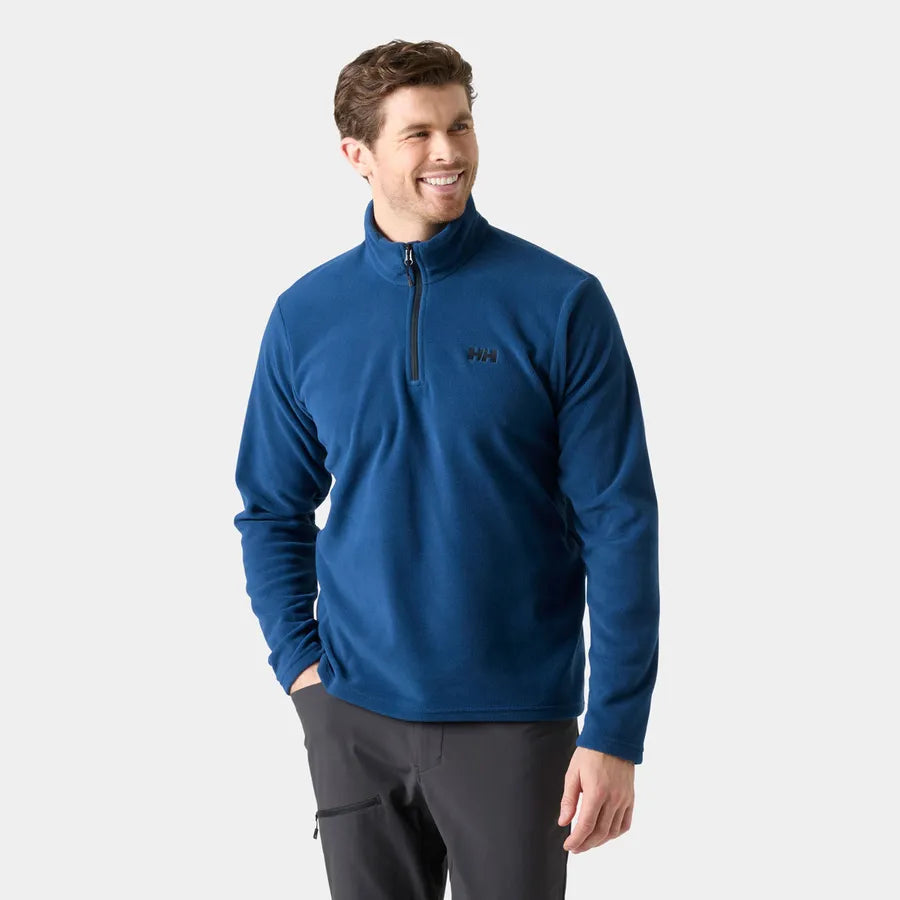 Helly Daybreaker 1/2 Zip Fleece Dark Blue