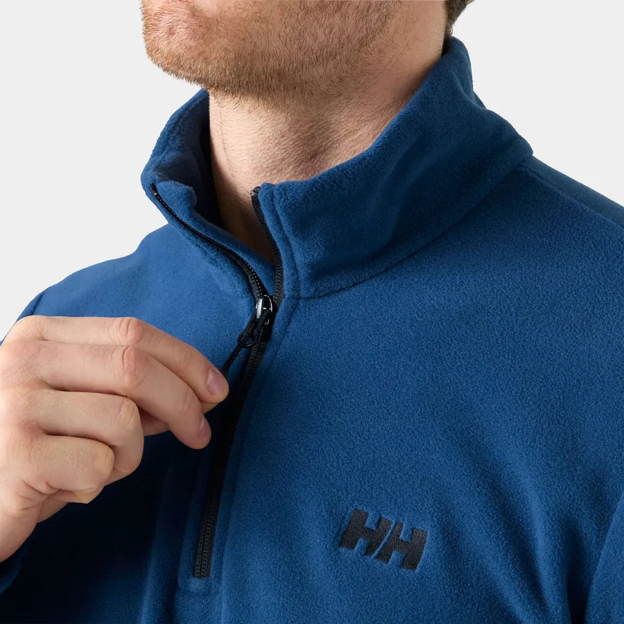 Helly Daybreaker 1/2 Zip Fleece Dark Blue