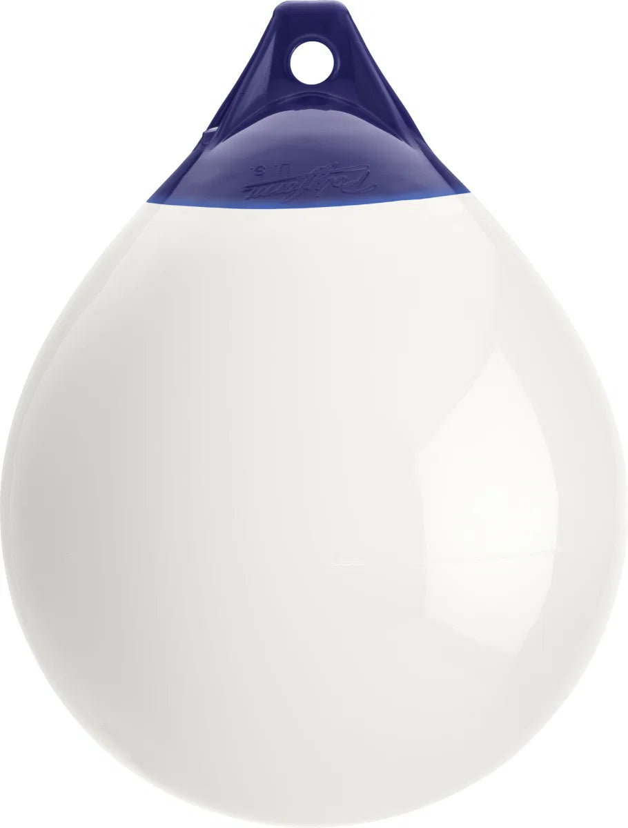 Polyform A3 Ball Fender White with Blue Eyes 17" x 23"