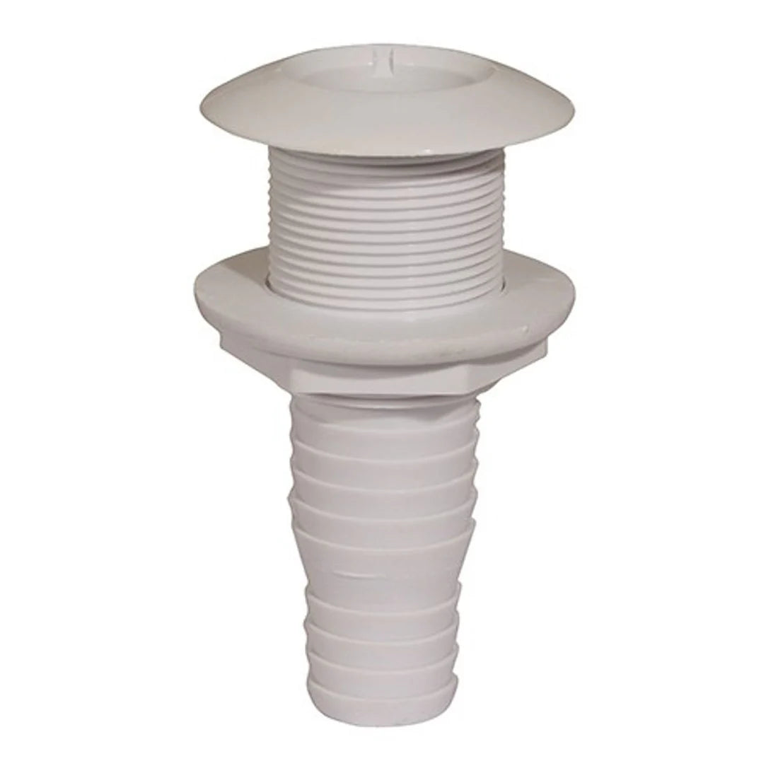 1 to 1/2" BSP Plastic Skin Fitting for 32/38mm with Nut