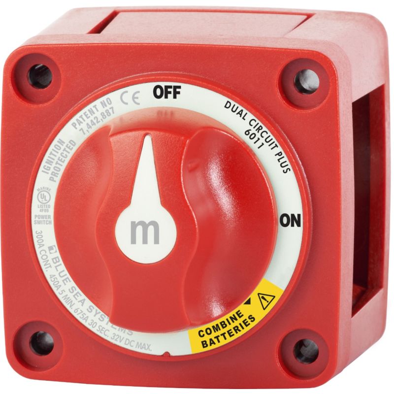 Blue Sea Systems Switch Battery M DualCircPlus