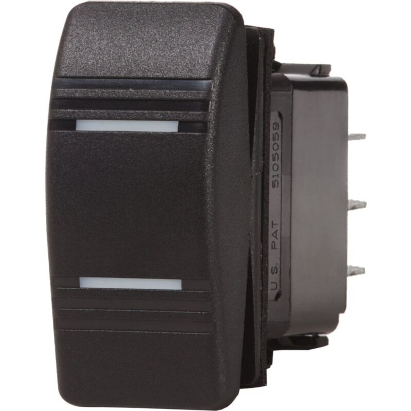 Blue Sea Systems Switch Contura SPD On-Off-On Black