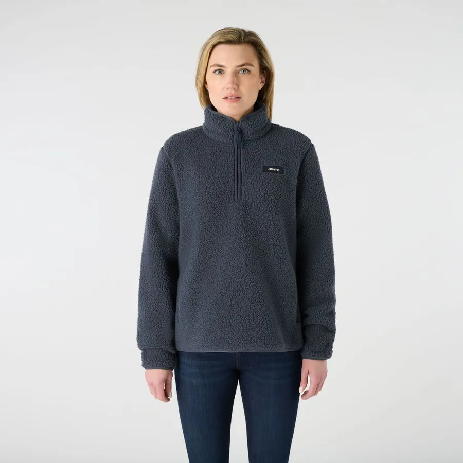 Musto Women's Cove Deep Pile Fleece - Alpine Frost