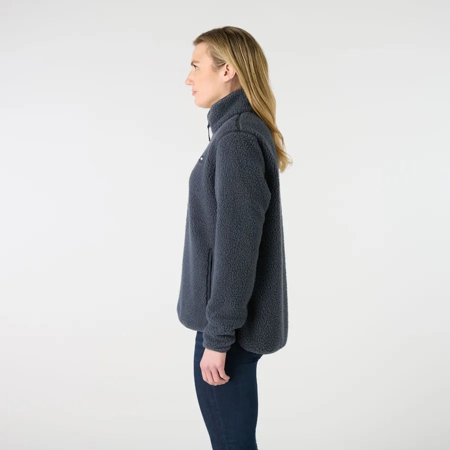 Musto Women's Cove Deep Pile Fleece - Alpine Frost
