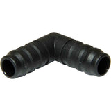 Plastic Elbow Hose Connector (Packaged)