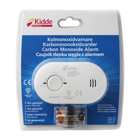 Kidde Carbon Monoxide Alarm 7 Year Sensor