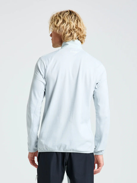 Slam Altura Full Zip Lgt Grid Fleece Cliff Grey
