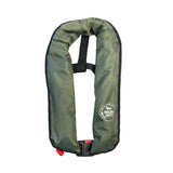 Angling Safety Lifejacket Green - Auto